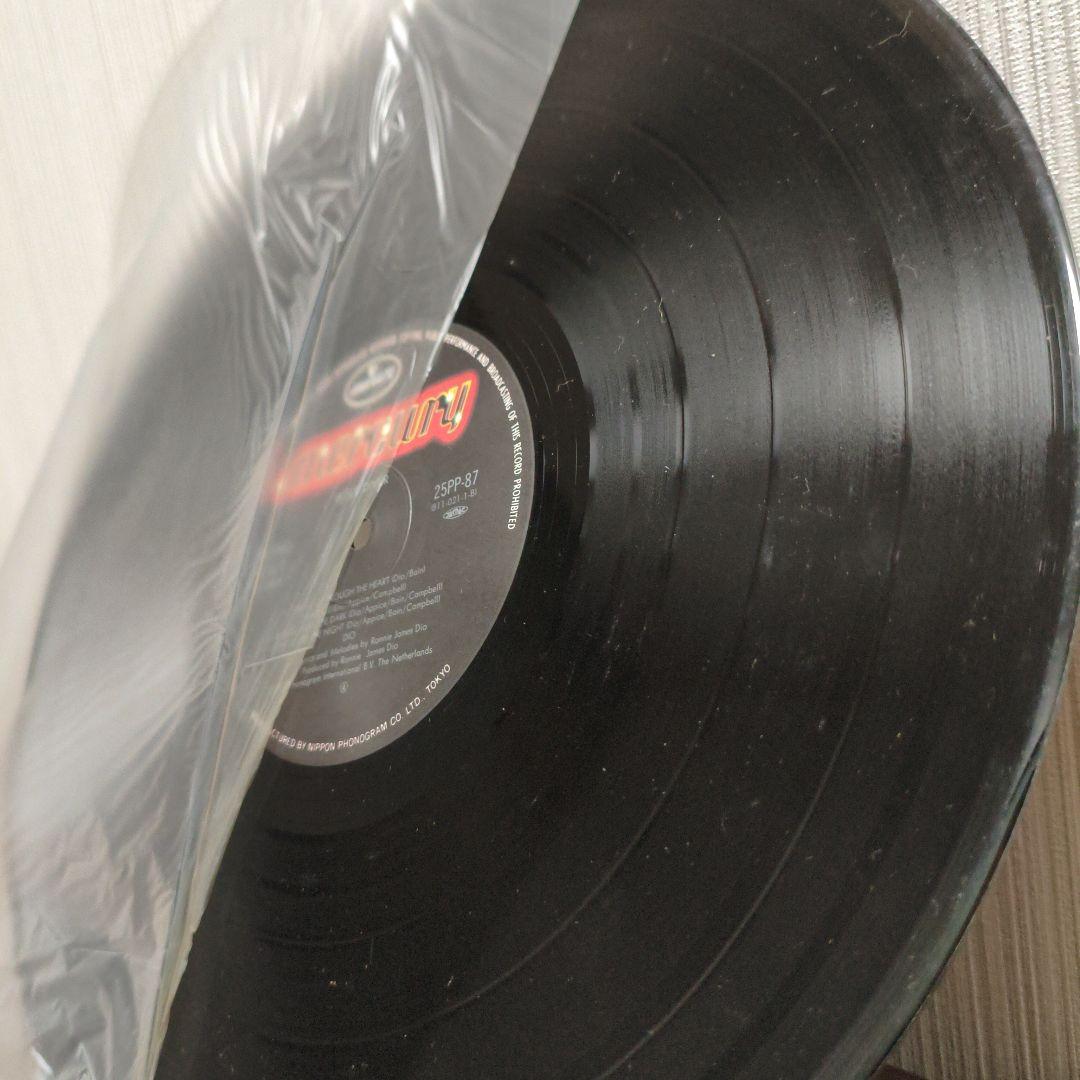 DIO ディオ　情念の炎　レコード　帯付