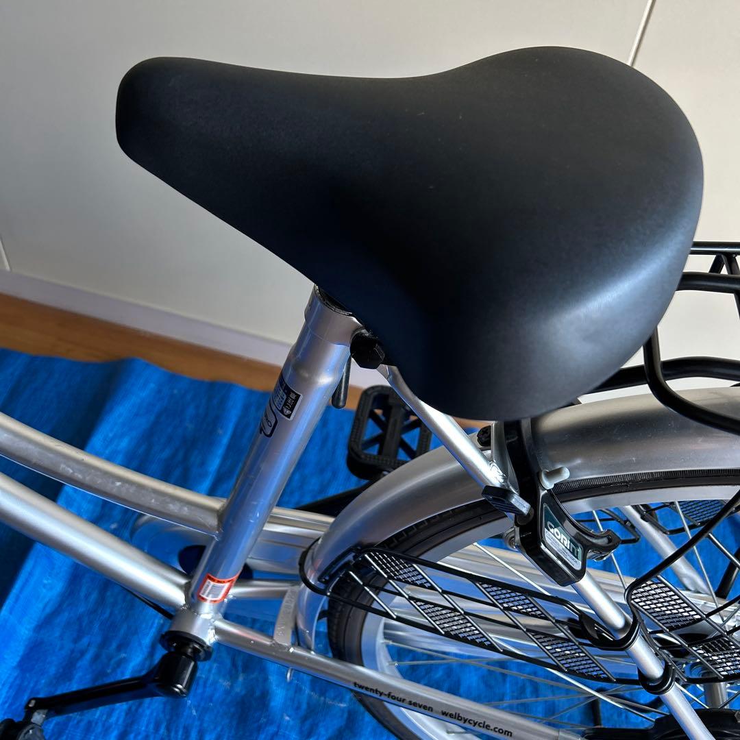 シティサイクル シルバー 24インチ