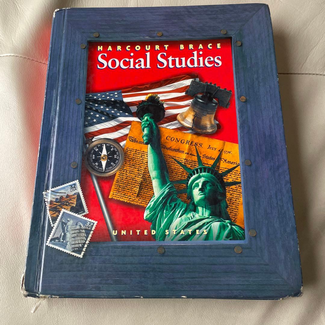 Social Studies アメリカ小学校教科書