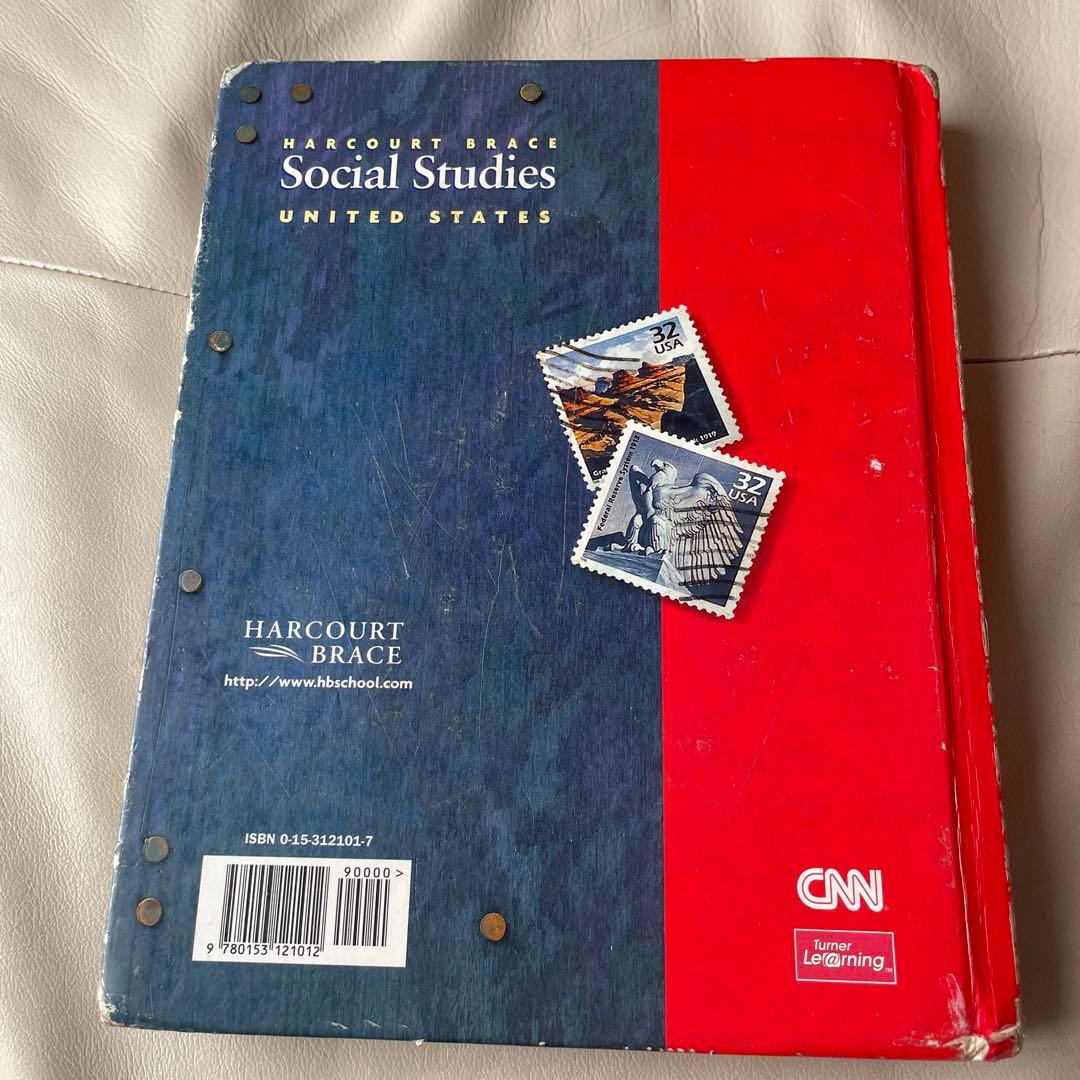 Social Studies アメリカ小学校教科書