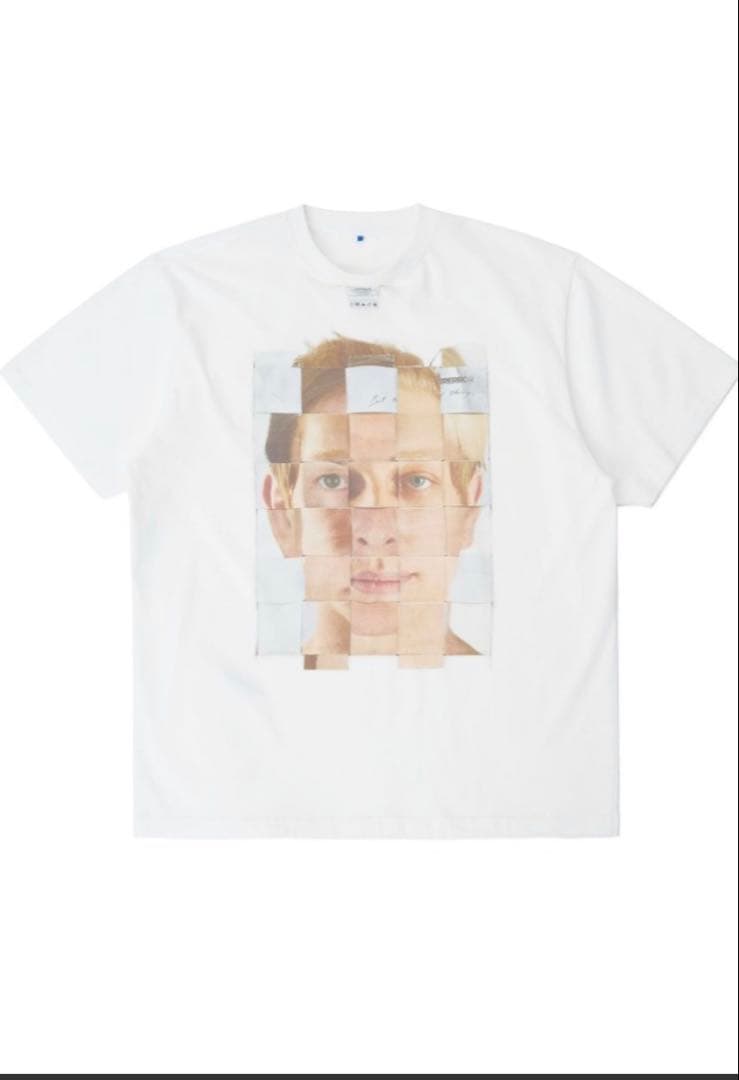 Ader Error 顔プリント Tシャツ