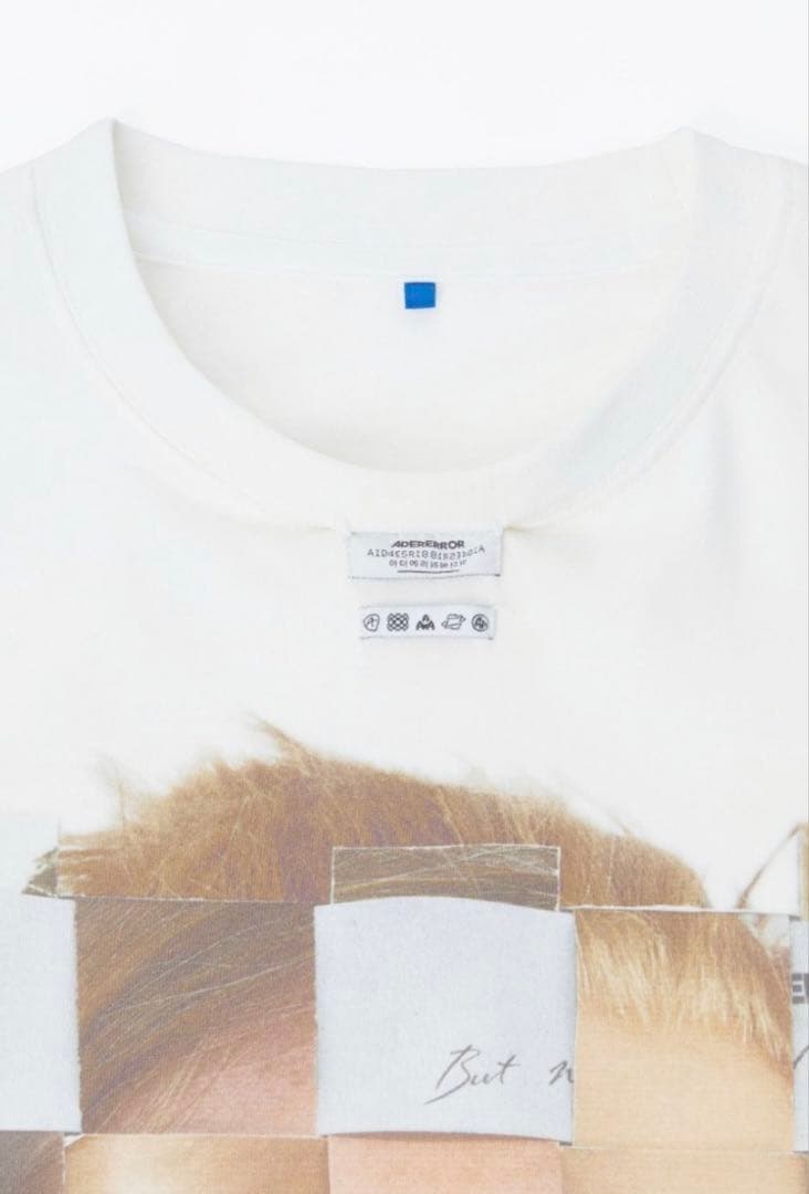 Ader Error 顔プリント Tシャツ