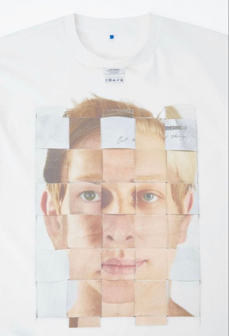 Ader Error 顔プリント Tシャツ