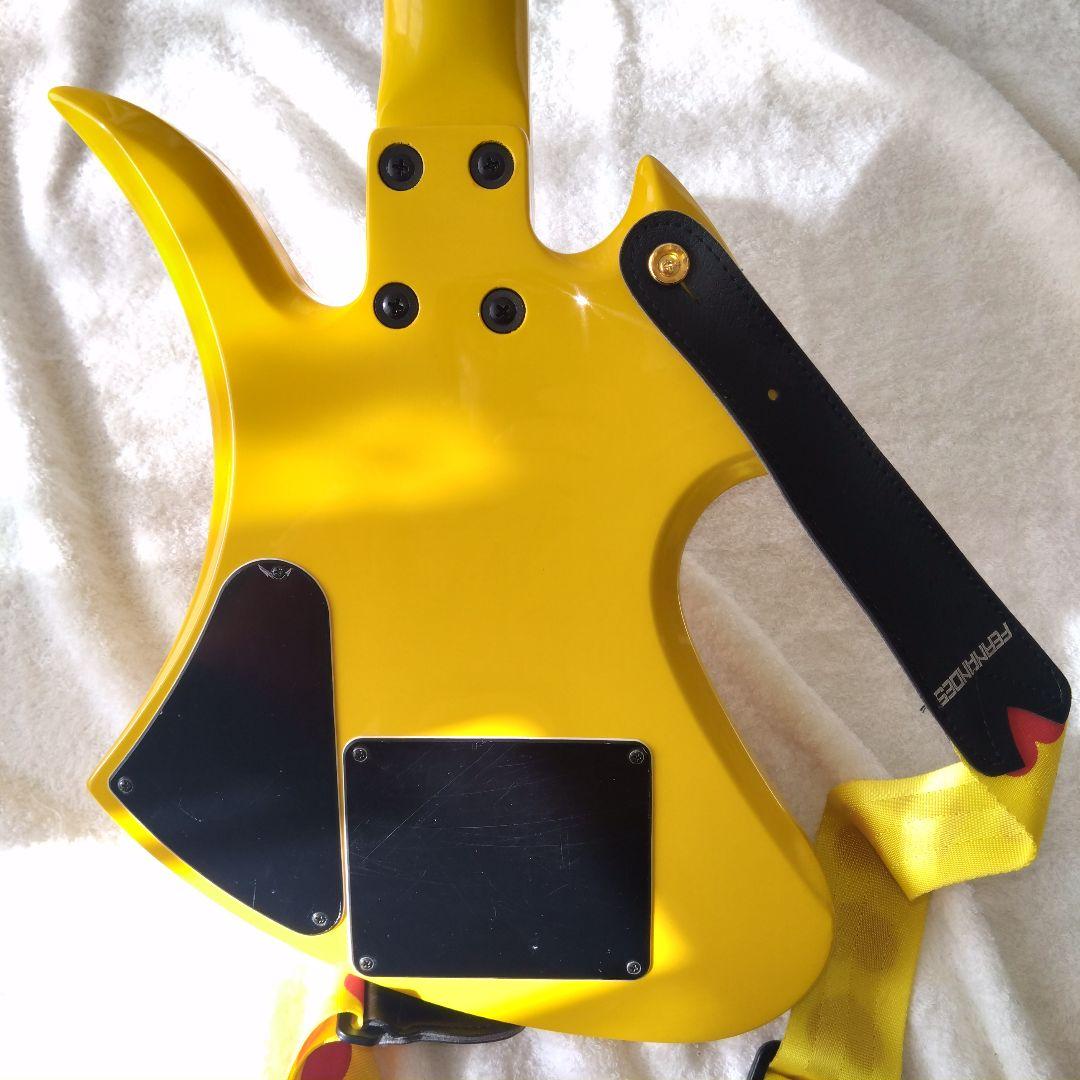 BURNY YH-JR hideモデル アンプ内蔵 モッキンバード ギター