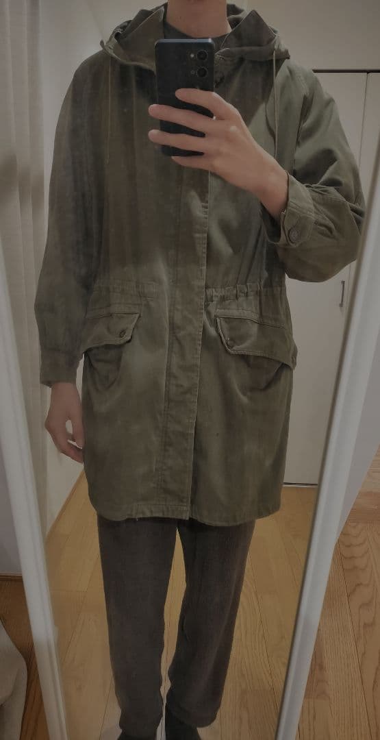 60sフランス軍　m64フィールドパーカー（シェルのみライナー無し）　92l