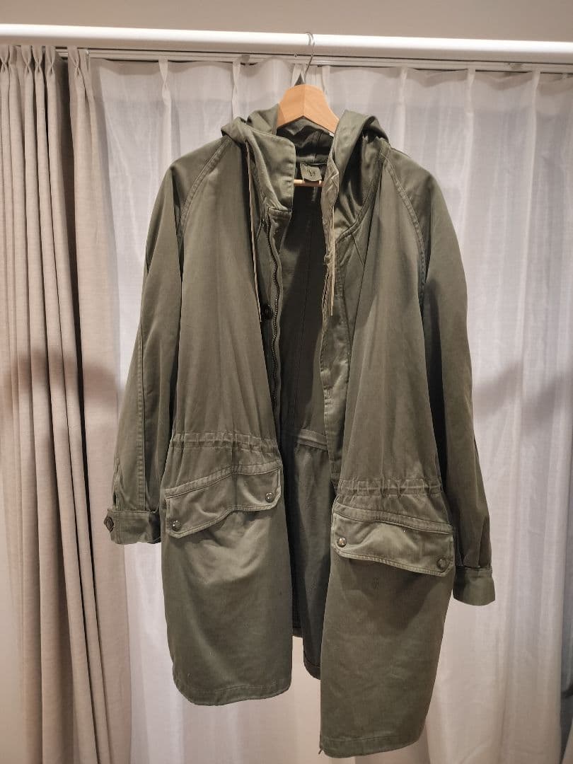 60sフランス軍　m64フィールドパーカー（シェルのみライナー無し）　92l