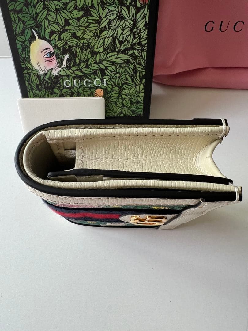 【こはく さま専用】GUCCI ヒグチユウコさんコラボ日本限定二つ折りウォレット