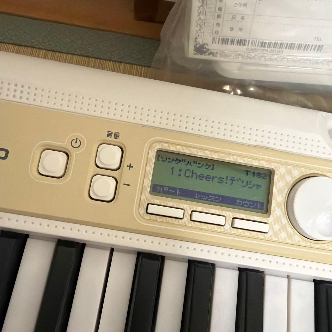 CASIO LK-325 光ナビゲーションキーボード 付属品あり　61鍵盤