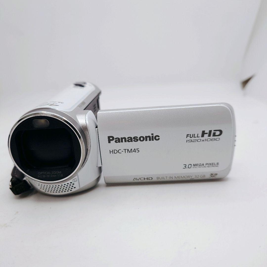Panasonic デジタルハイビジョンビデオカメラ　HDC-TM45 ホワイト