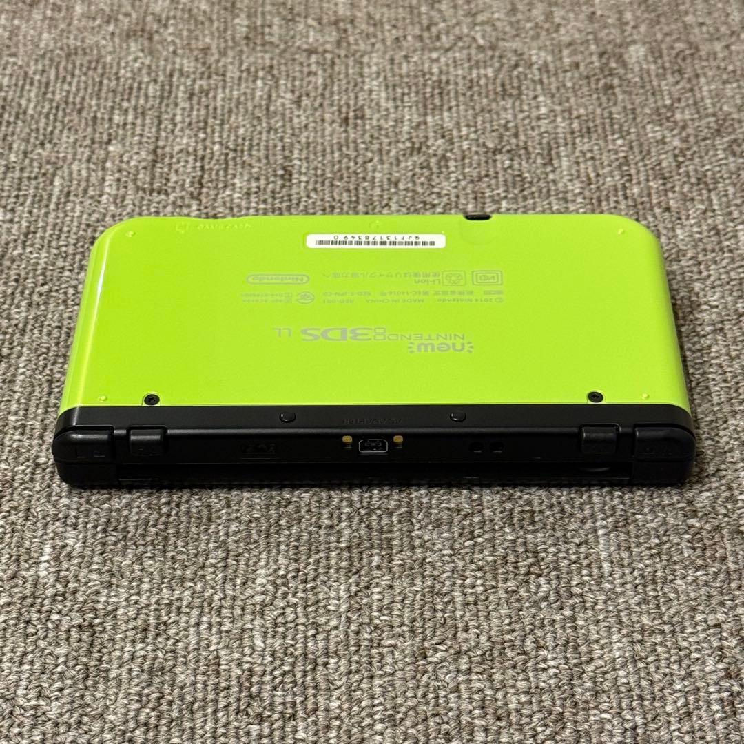 Newニンテンドー3DS LL ライム×ブラック