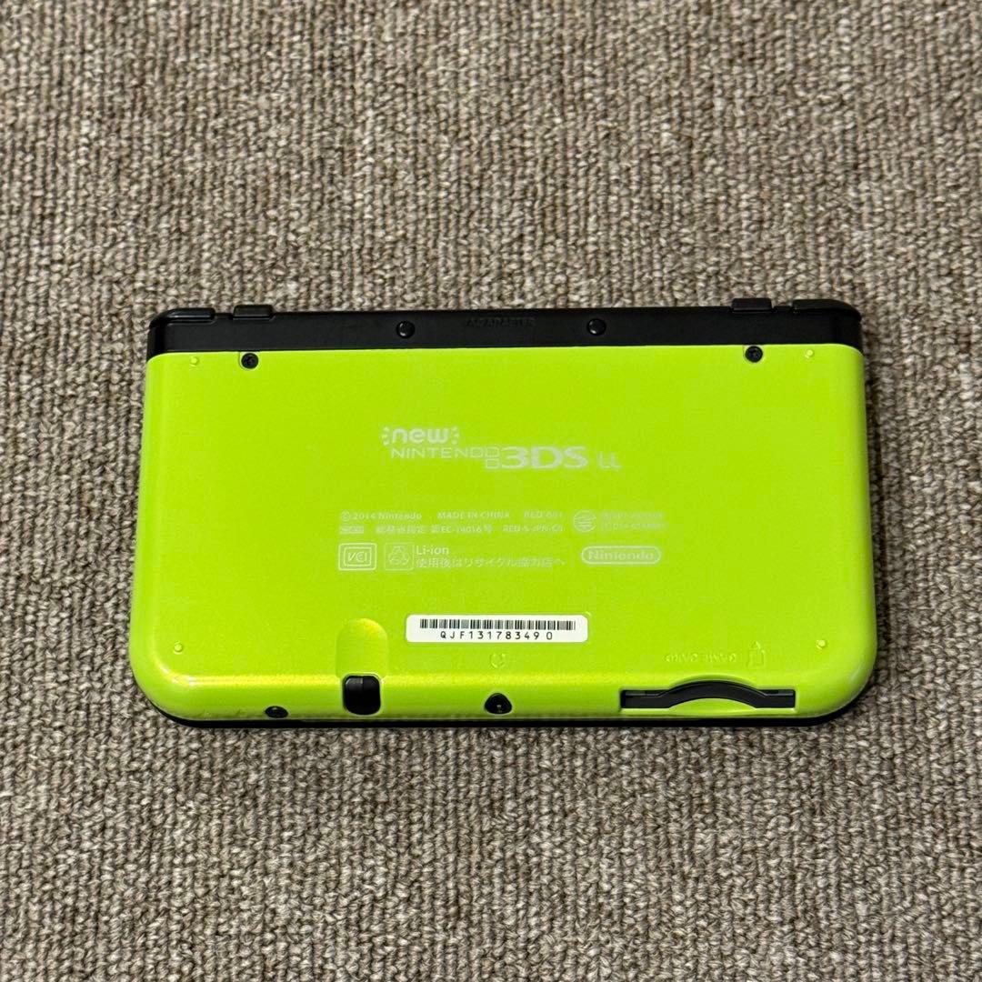 Newニンテンドー3DS LL ライム×ブラック