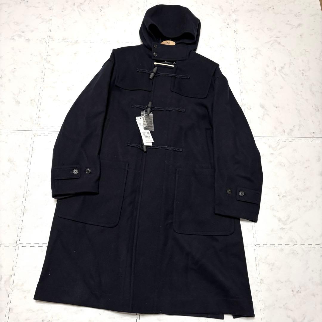 新品タグ付✨+j JIL SANDER ダッフルコート ネイビー Ｘ Lサイズ