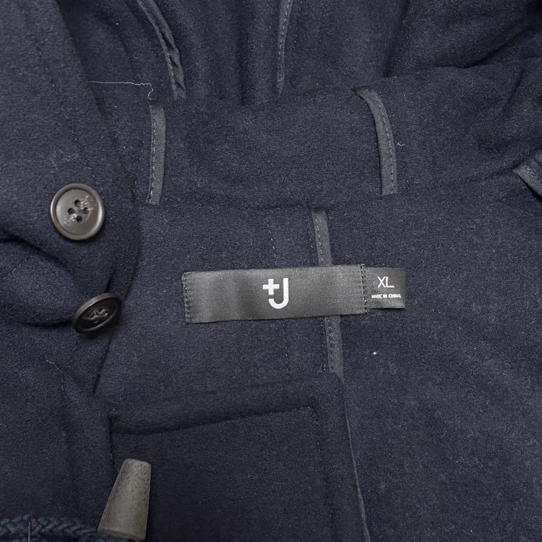 新品タグ付✨+j JIL SANDER ダッフルコート ネイビー Ｘ Lサイズ