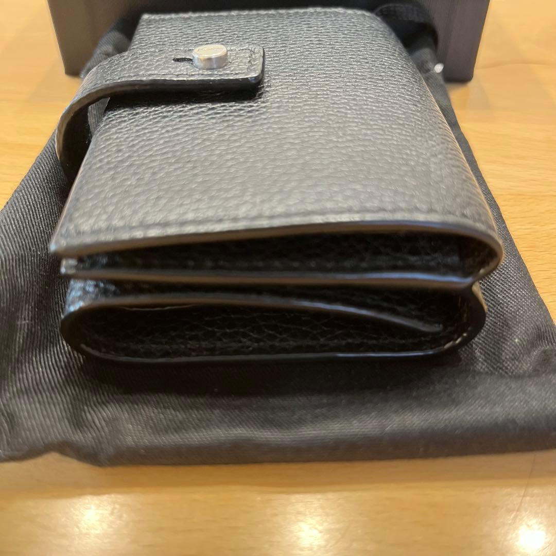 サンローラン YSL SAINT LAURENT ブラック三つ折り財布　正規品