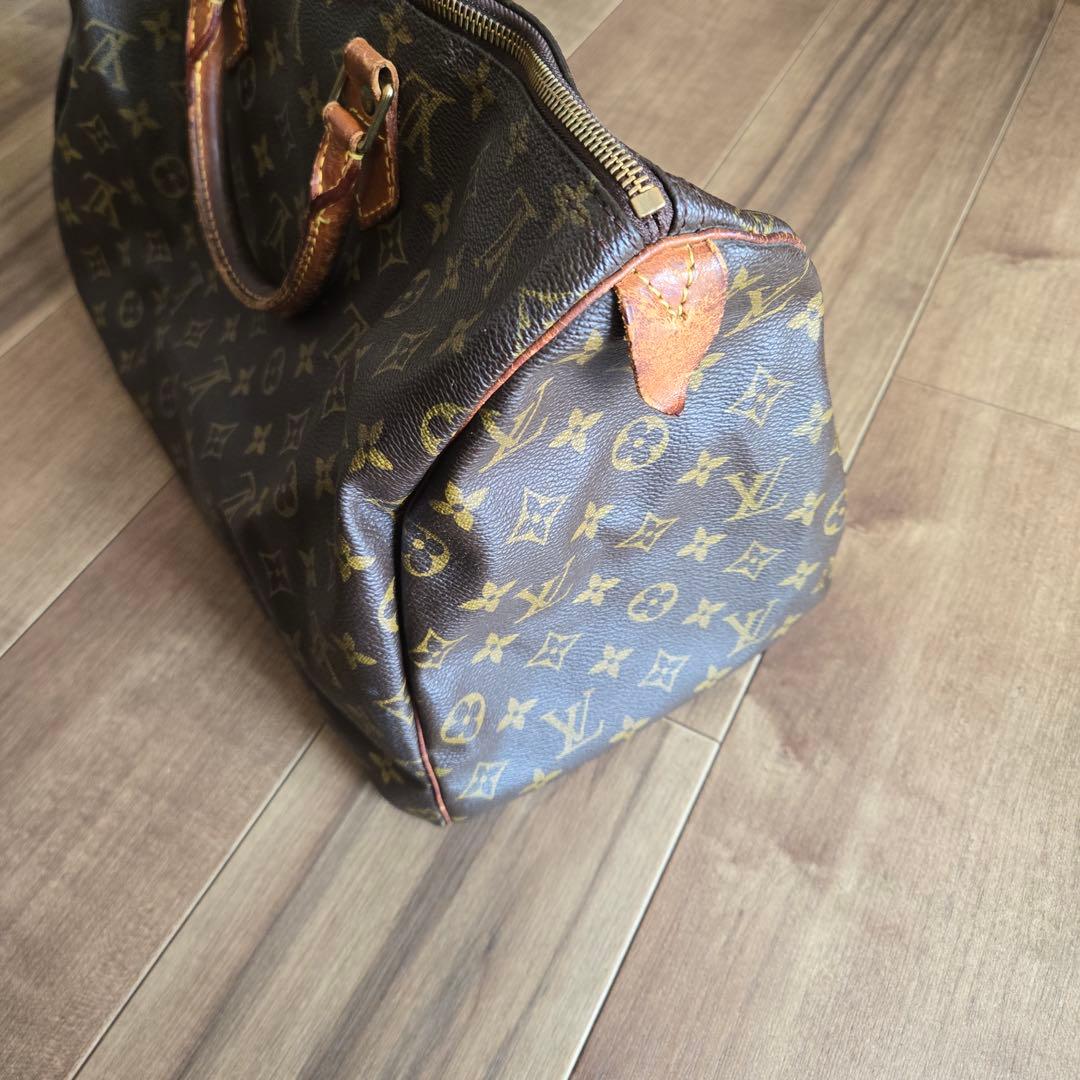 スピーディ40_モノグラム・キャンバスボストンバッグ/LV/ロゴ/PVC/BRW