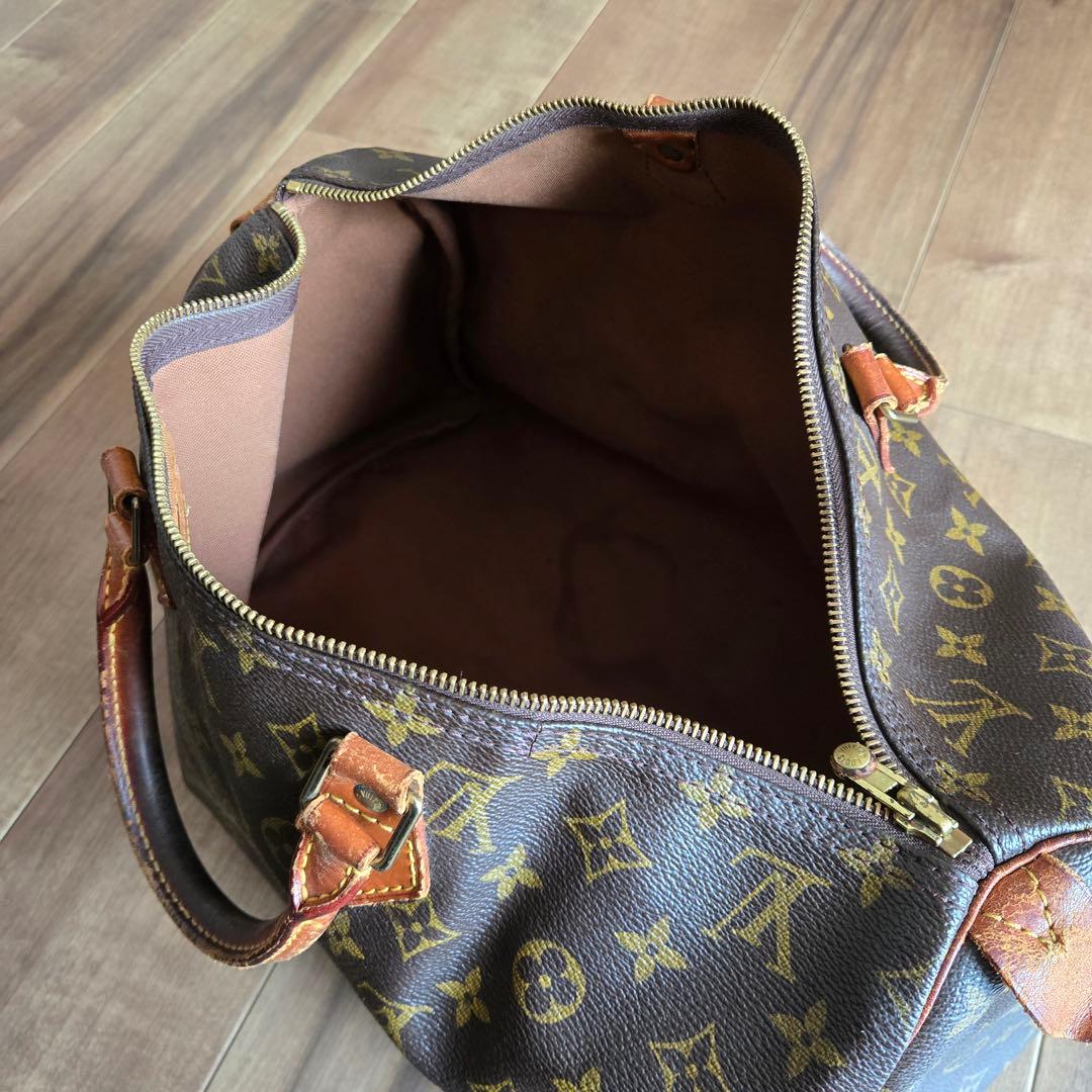 スピーディ40_モノグラム・キャンバスボストンバッグ/LV/ロゴ/PVC/BRW