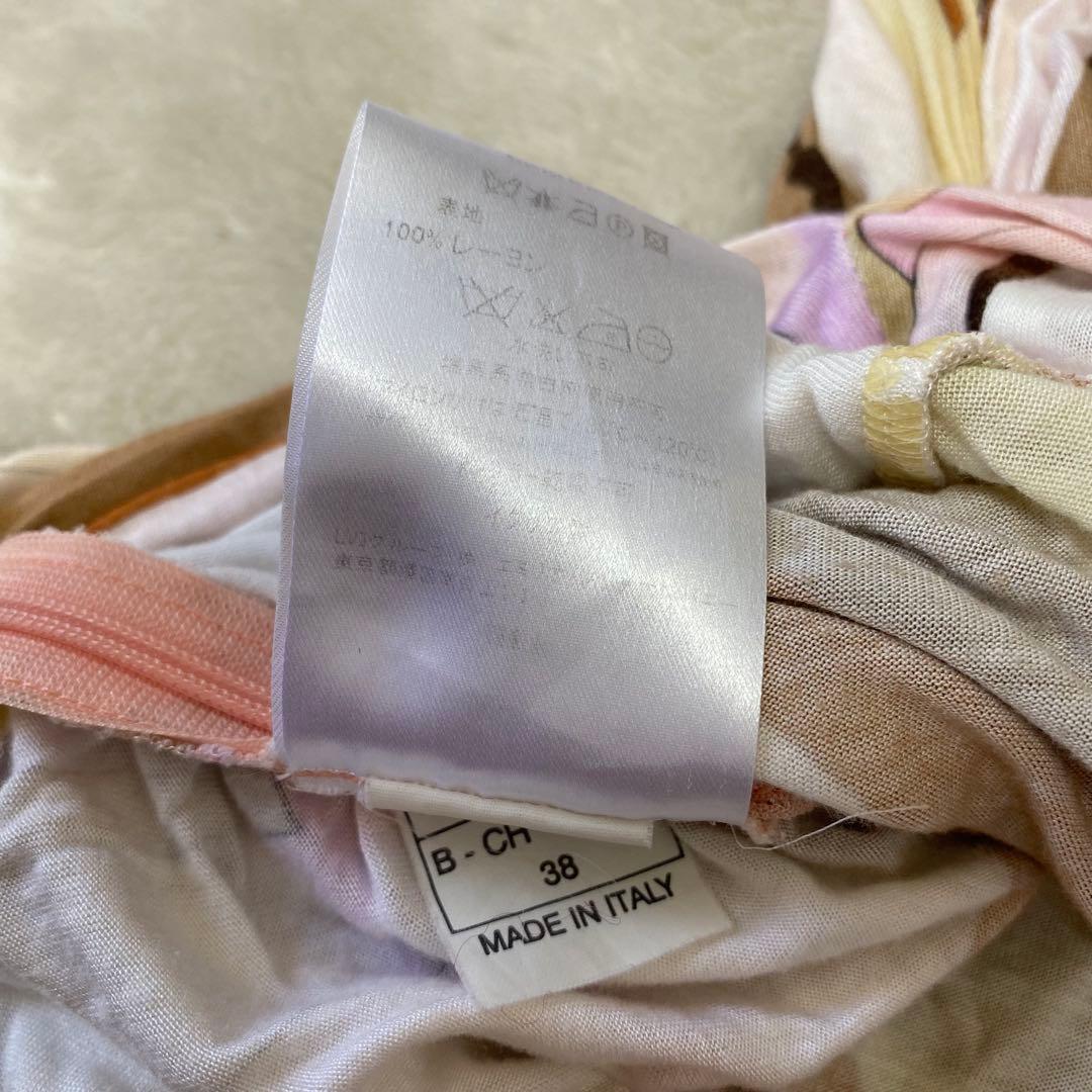 Emilio Pucci ✨良品✨ ノースリーブ タイト ワンピース 38