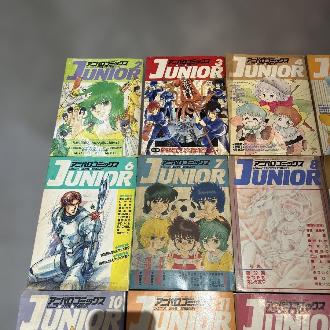 アニメージュ ジュニア 13冊セット　みのり書房　JUNIOR