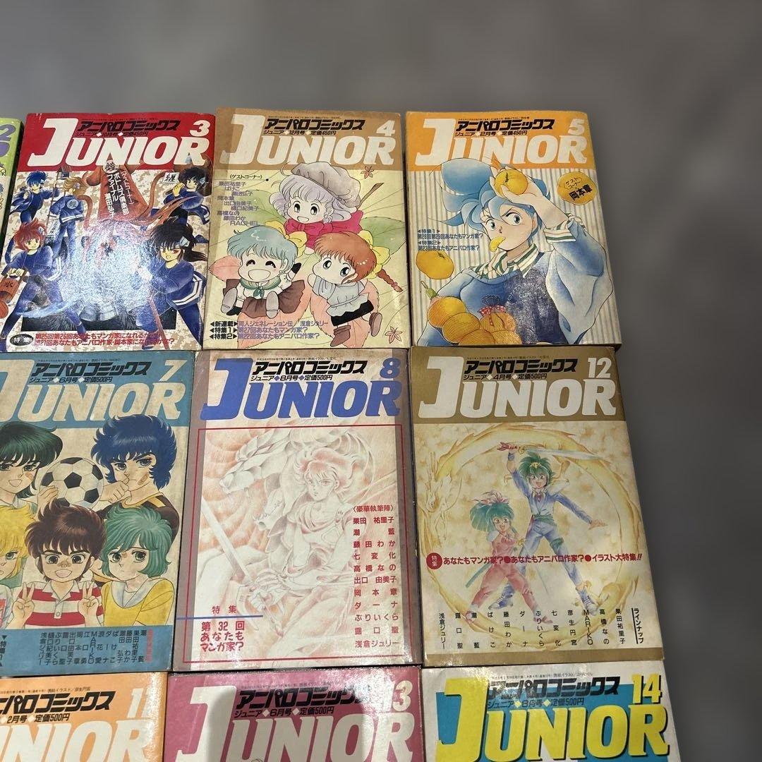 アニメージュ ジュニア 13冊セット　みのり書房　JUNIOR