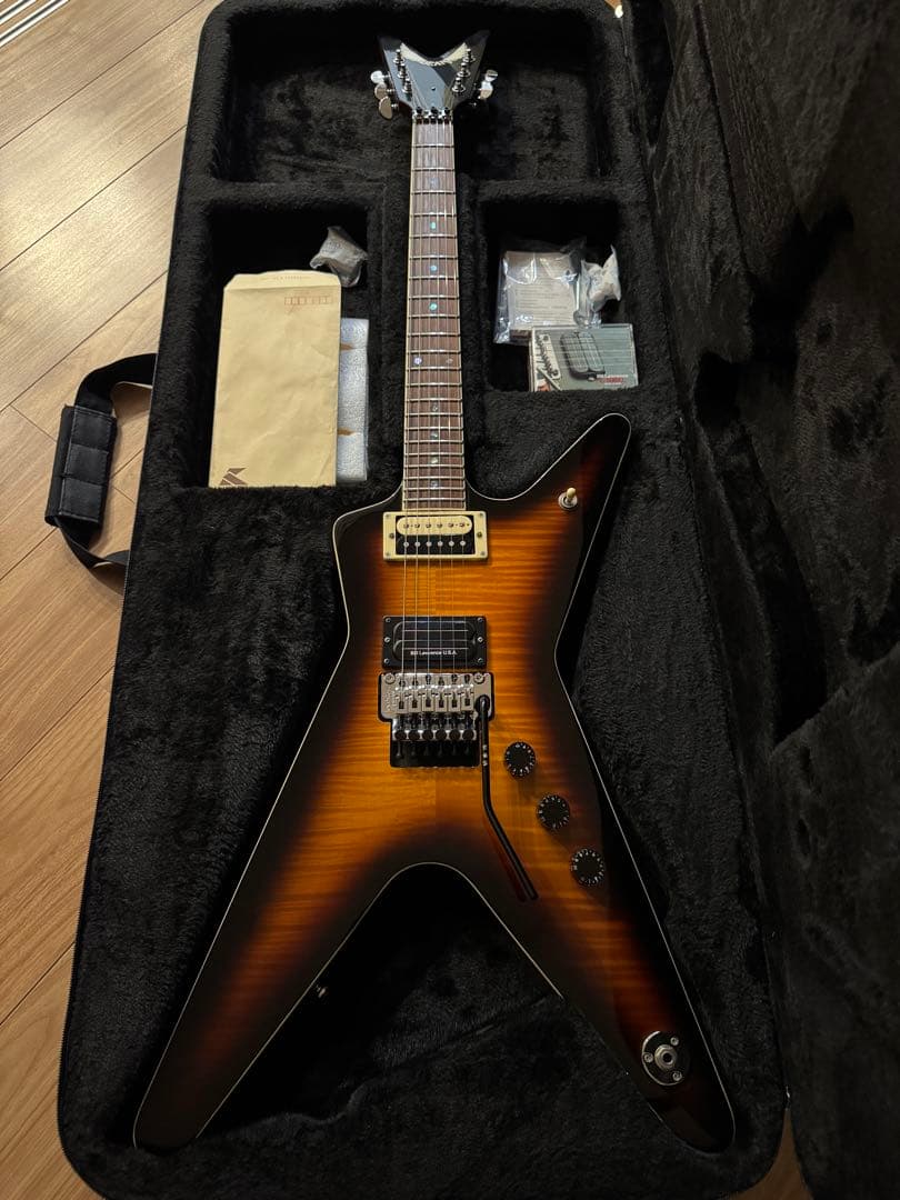 ギター DEAN ML79 FLOYD Trans Brazilia