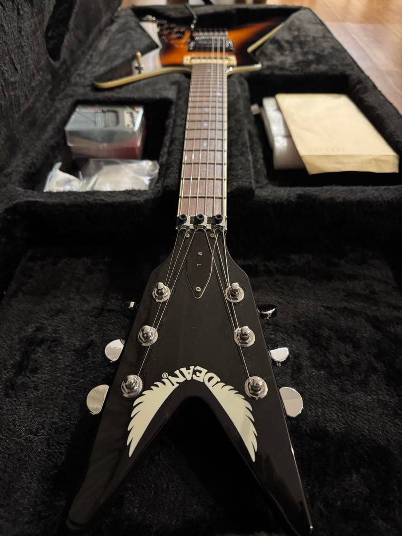 ギター DEAN ML79 FLOYD Trans Brazilia
