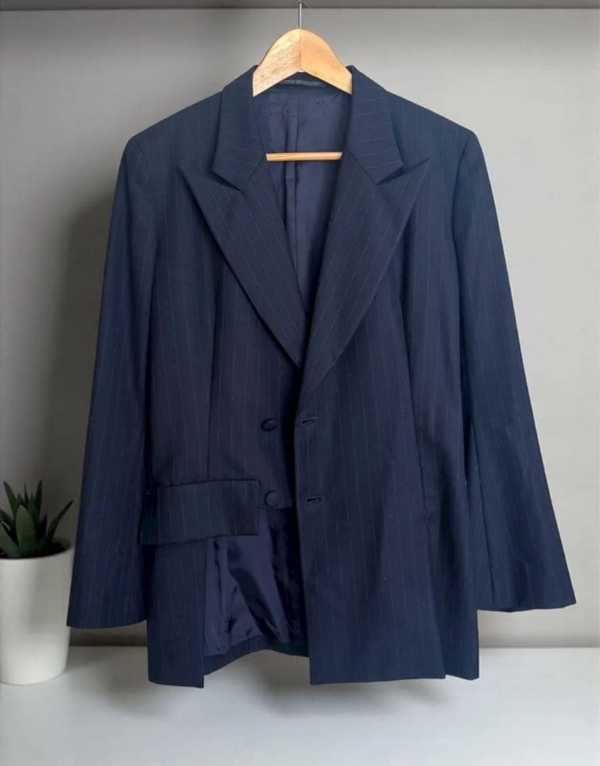 archive 【Yohji Yamamoto】変形アシンメトリージャケット