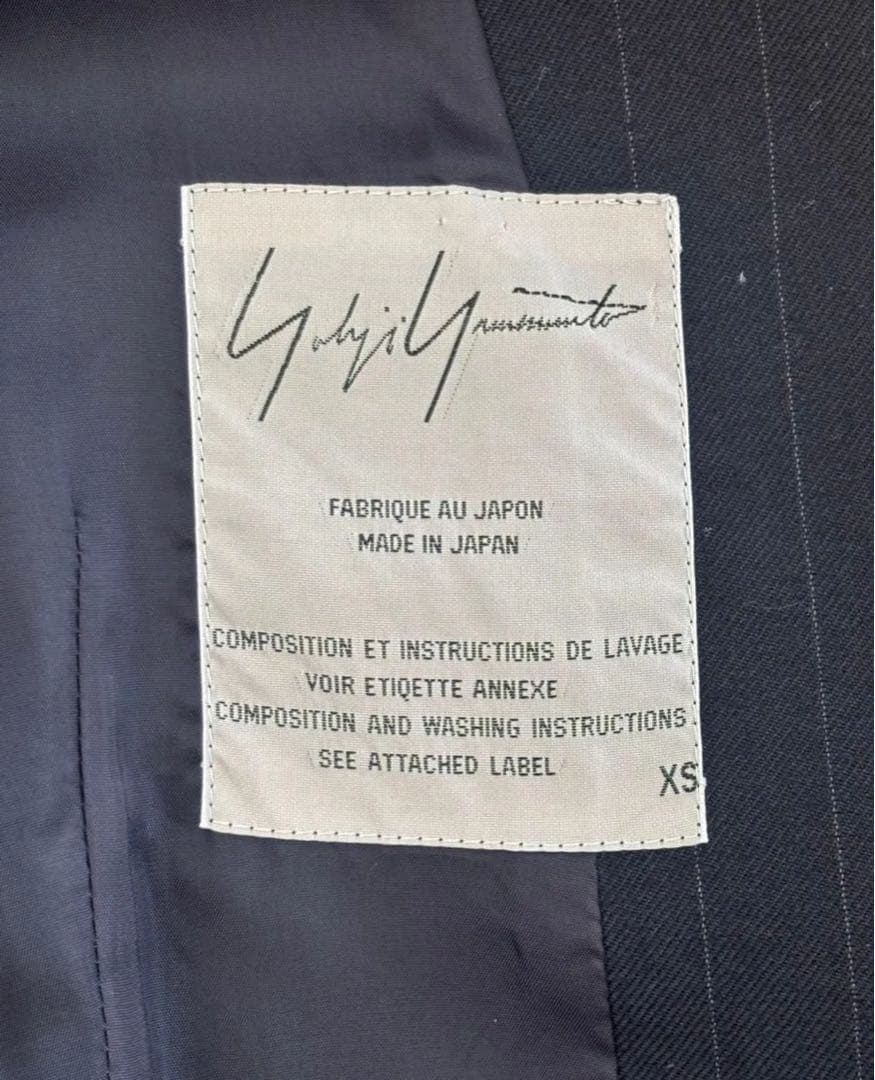 archive 【Yohji Yamamoto】変形アシンメトリージャケット