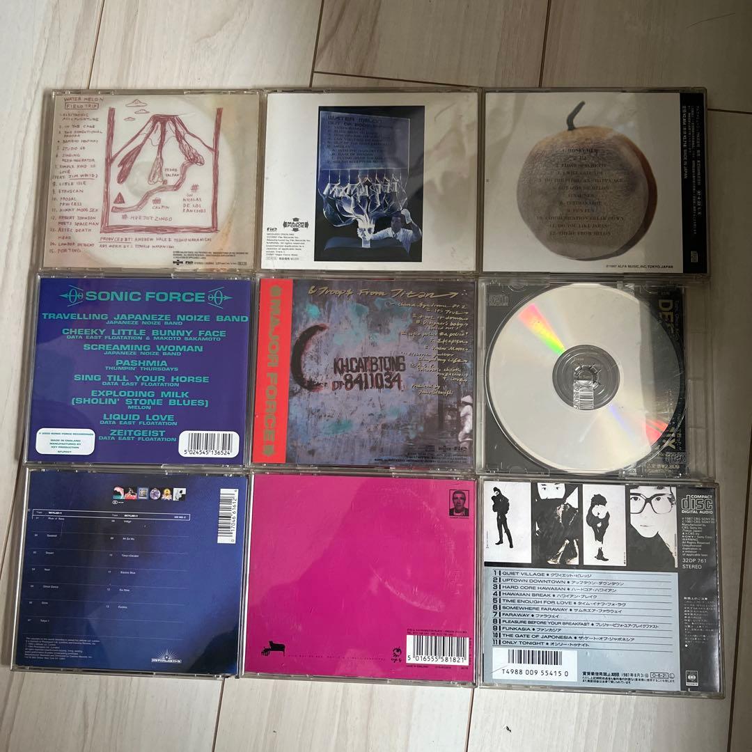 中西俊夫　関連作品　CD8枚セット