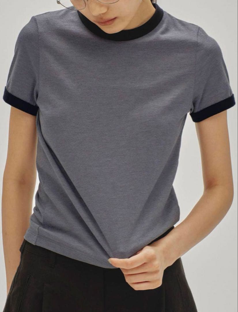 トップス Todayful Compact Ringer Tee
