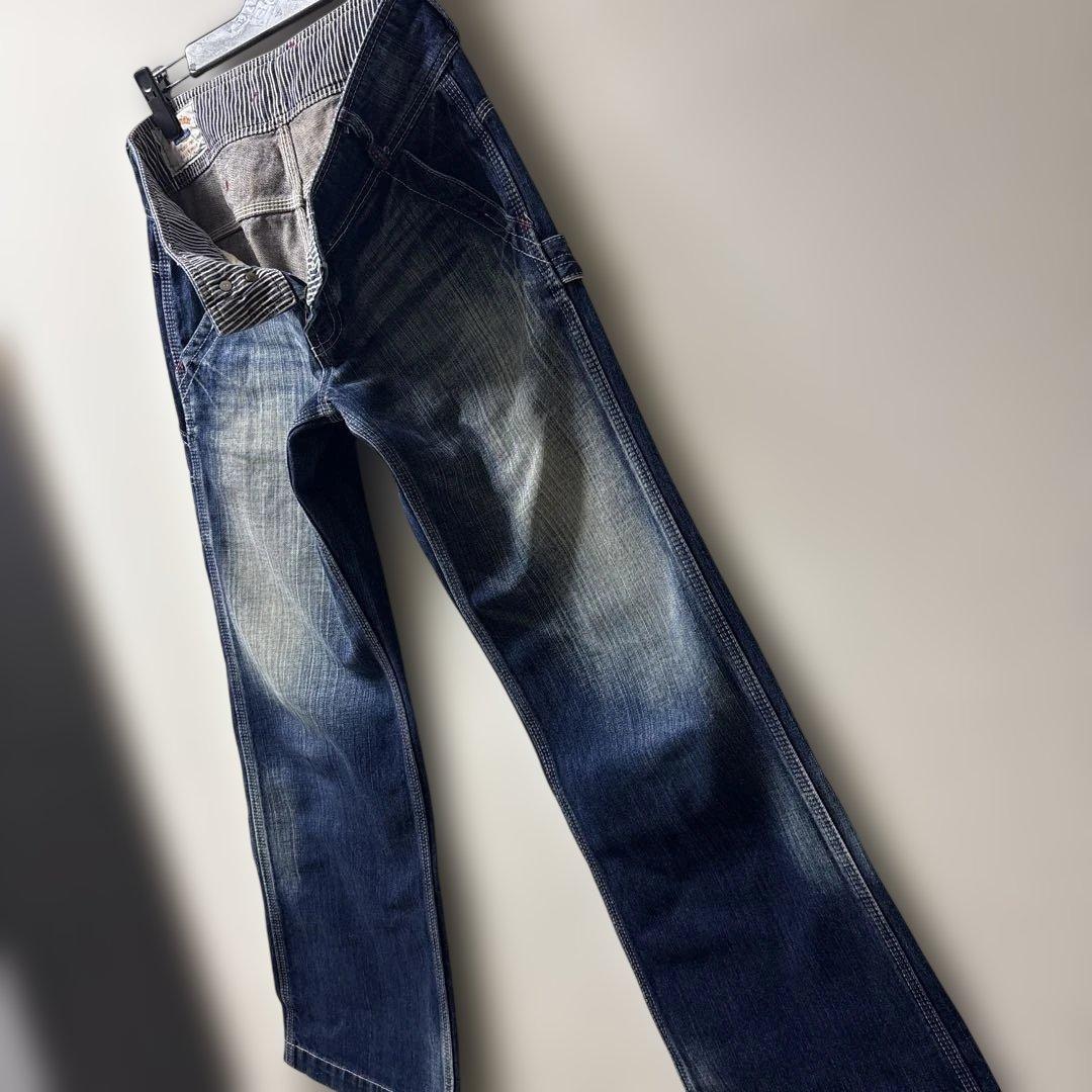 超美品❣️Betty Smith❣️ペインター❣️デニム❣️ワイド❣️パンツ❣️