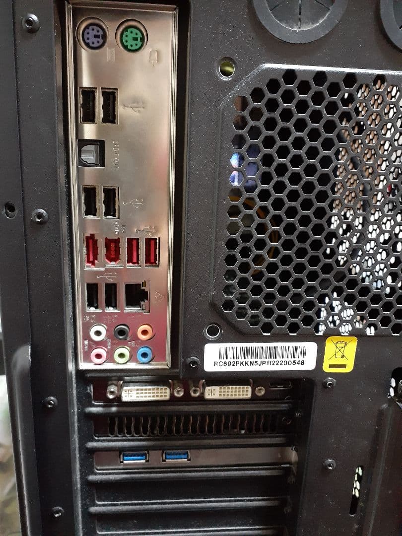 自作ディスクトップパソコン(Core i7 windows11 25H2)