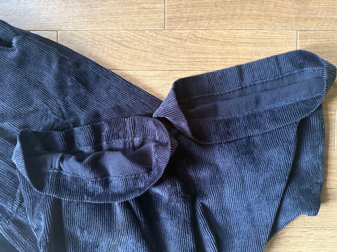 RAYON CORDUROY JACKET&PANTS SET ネイビー