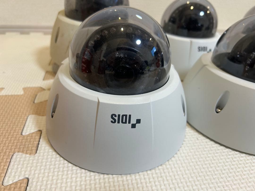 SIDI ドーム型防犯カメラ DC-D1123WR 6個セット②
