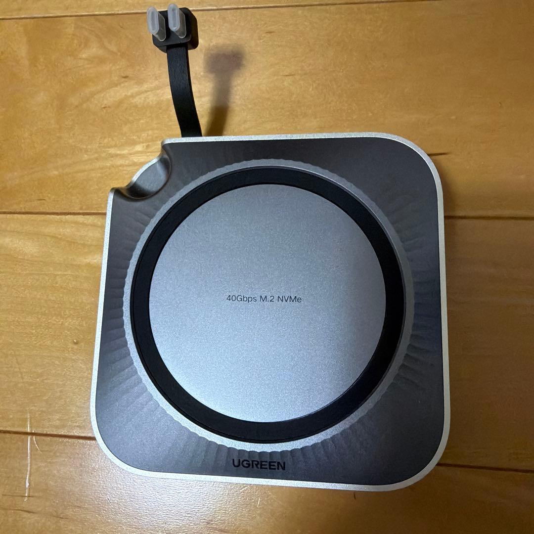 Macmini M4 + UGREEN 12in1 ドッキングステーション