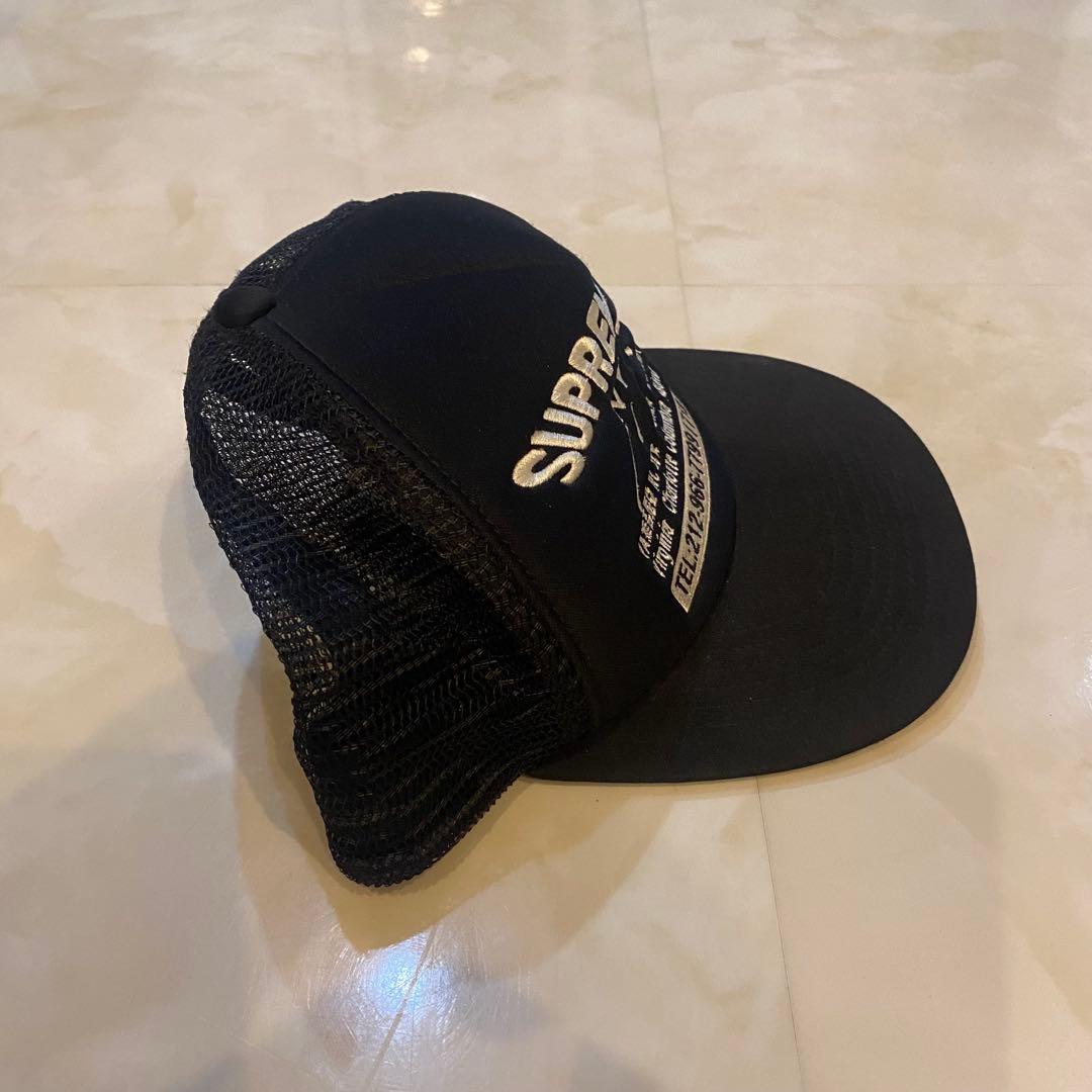 Supreme Transport Mesh Back 5-Panel 黒