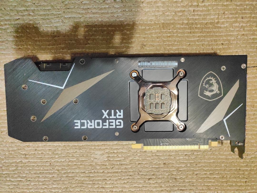 MSI RTX 3080 VENTUS 3X PLUS 10G 動作品