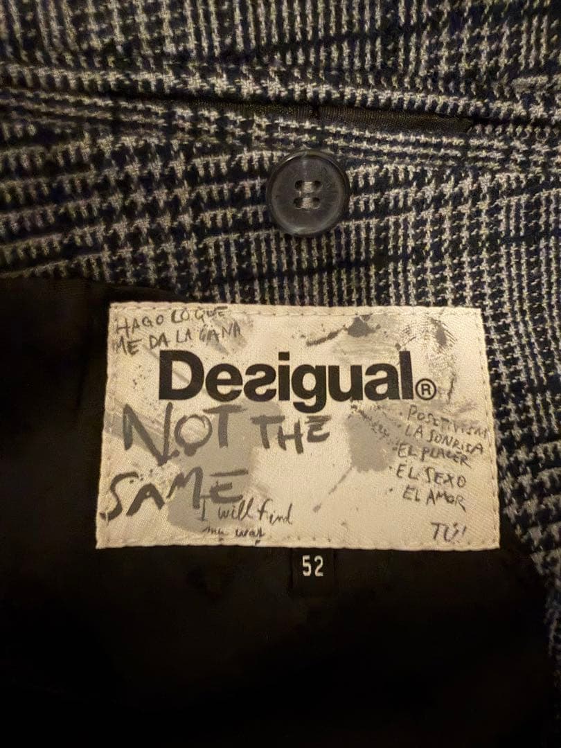 Desigual NOT THE SAME テーラードジャケット 52