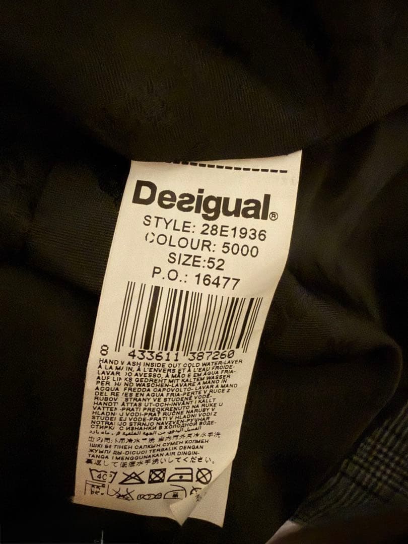 Desigual NOT THE SAME テーラードジャケット 52