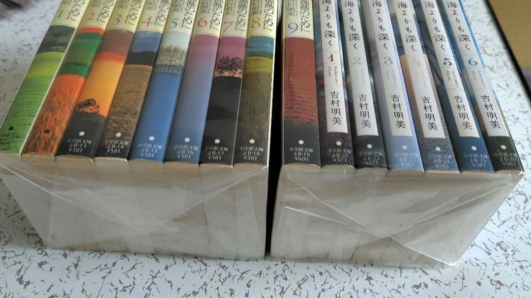 お値下げ！【文庫版セット】「薔薇のために 全巻」「海よりも深く全巻」吉村明美
