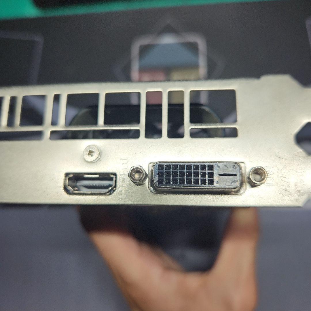 MSI GeForce GTX 1650 4GT LP 動作確認済み