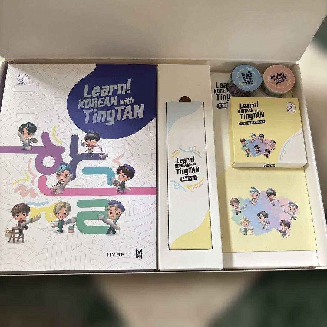 BTS韓国語教材 Learn！KOREAN with TingTAN