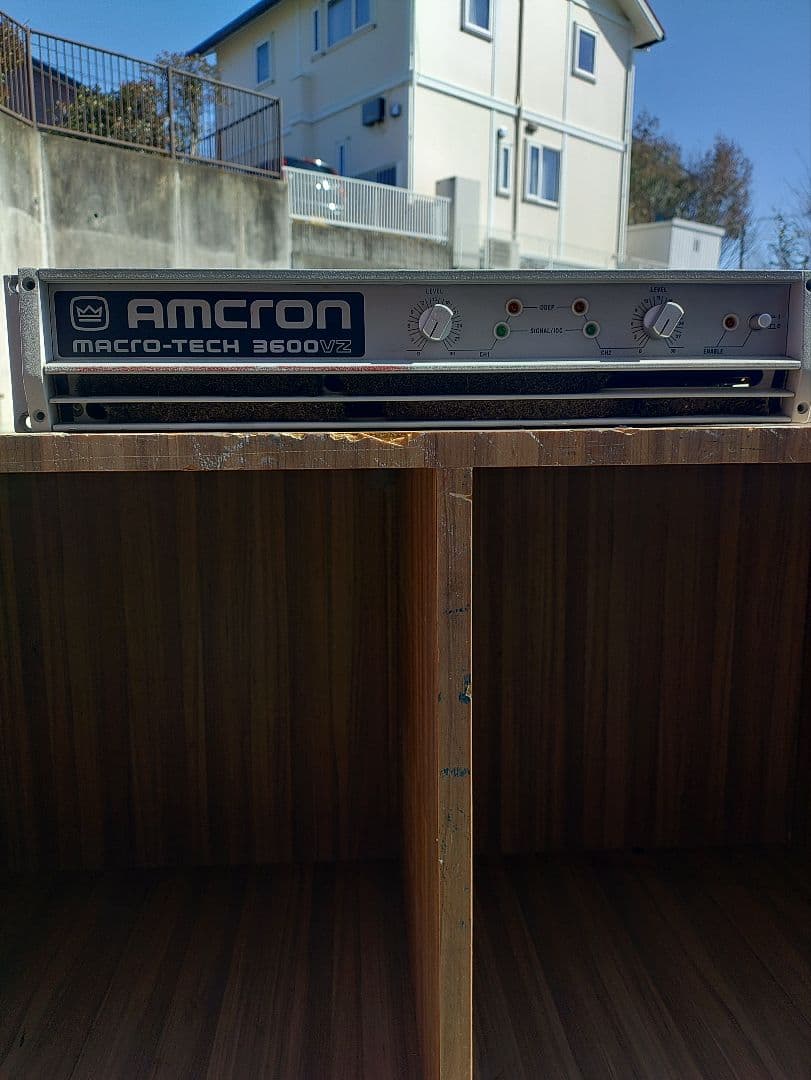 Amcron MACRO-TECH 3600VZ パワーアンプ