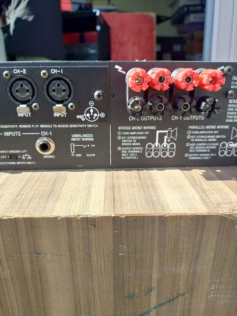 Amcron MACRO-TECH 3600VZ パワーアンプ