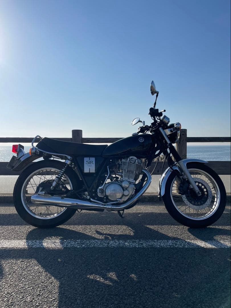 YAMAHA SR400 純正ミラー　左右セット