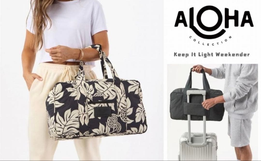未使用　店舗完売品　アロハコレクション　ハイビスカス　ボストンバッグ