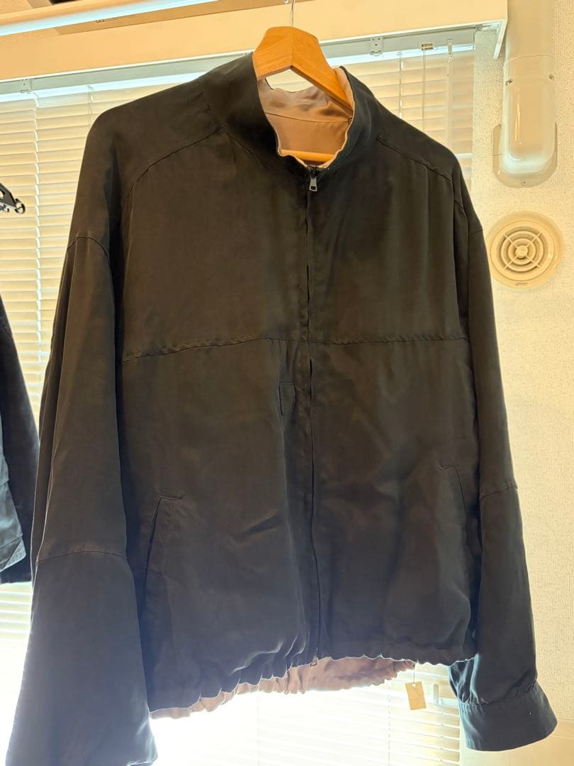 ジャケット・アウター CUPRO REVERSIBLE JACKET(BLACK)