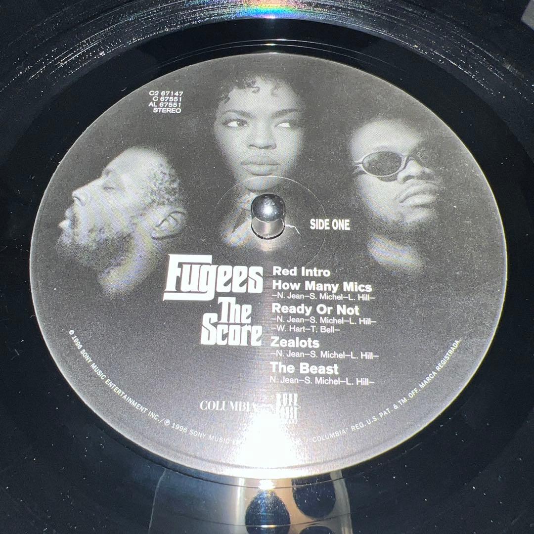 US 1996 プレス 2LP Fugees The Score