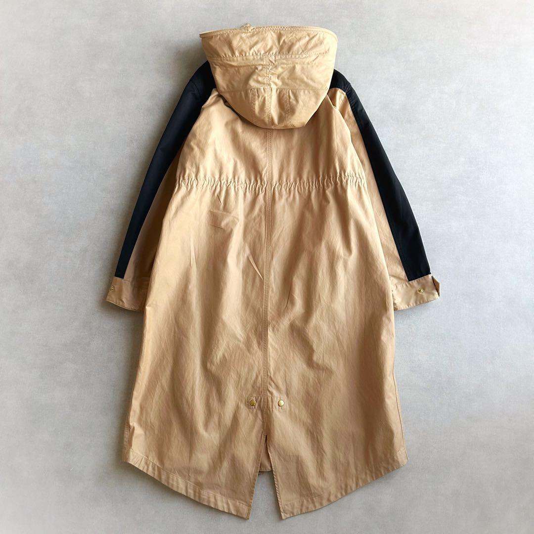 美品▲BARNYARDSTORM バンヤードストーム // 配色ロングコート
