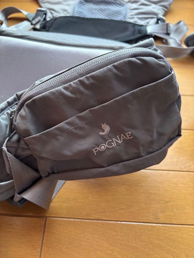 POGNAE ONE PICK base 抱っこ紐 グレー