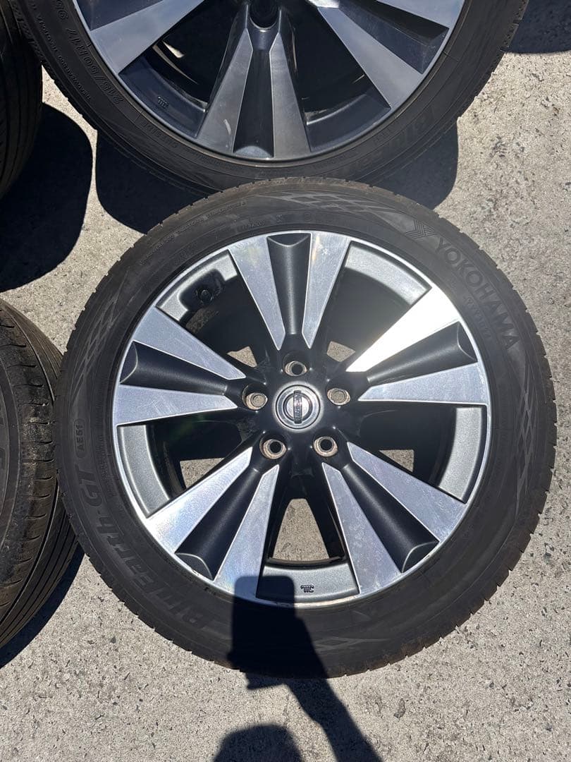 日産　リーフ純正ホイール　タイヤセット　4本215/50R17